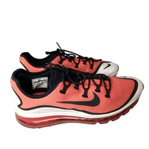 Nike Air Max More Habanero Red Sneakers Men's Size 10 Shoes AR1944-600